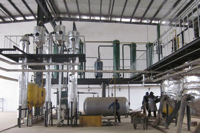 80T/D Sunflower Cake Extraction Plant And Sunflower Oil Refinery Plant To Uzbekistan