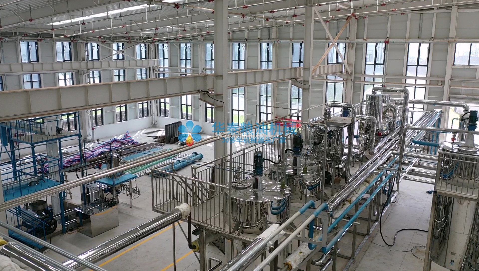 Huatai 1-20 TPD Batch Type Edible Oil Refinery Plant