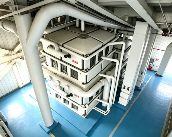 soybean conditioning tower
