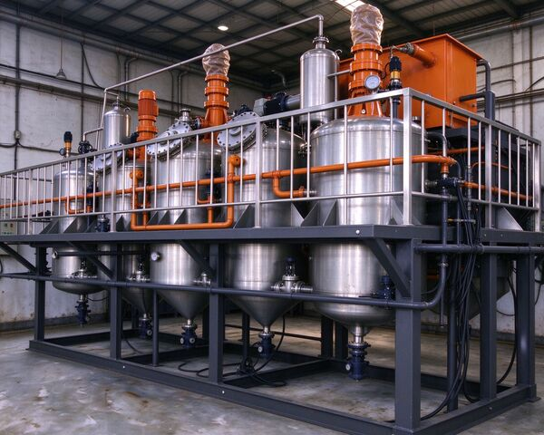 edible oil refining equipment